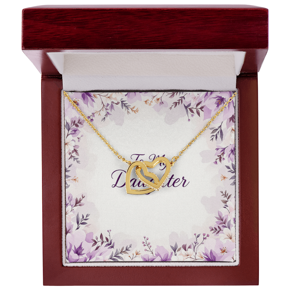 To My Daughter Necklace