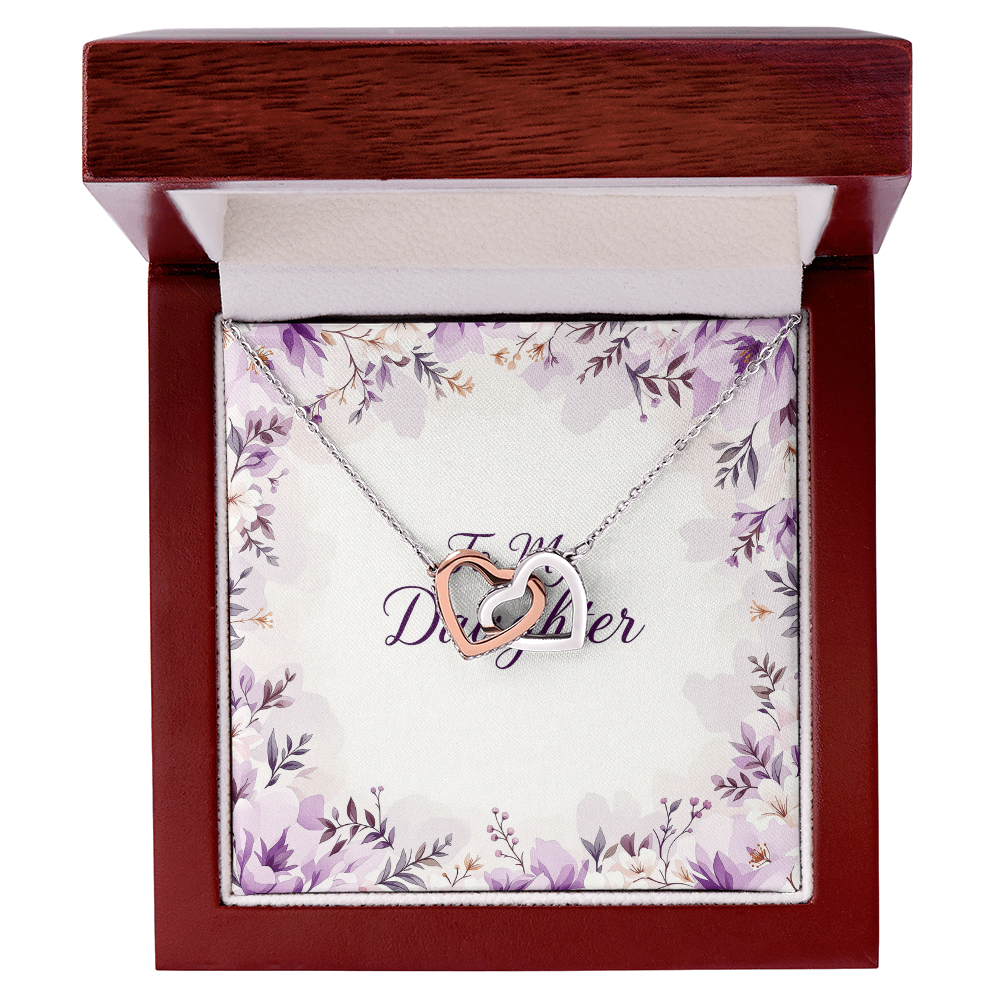 To My Daughter Necklace