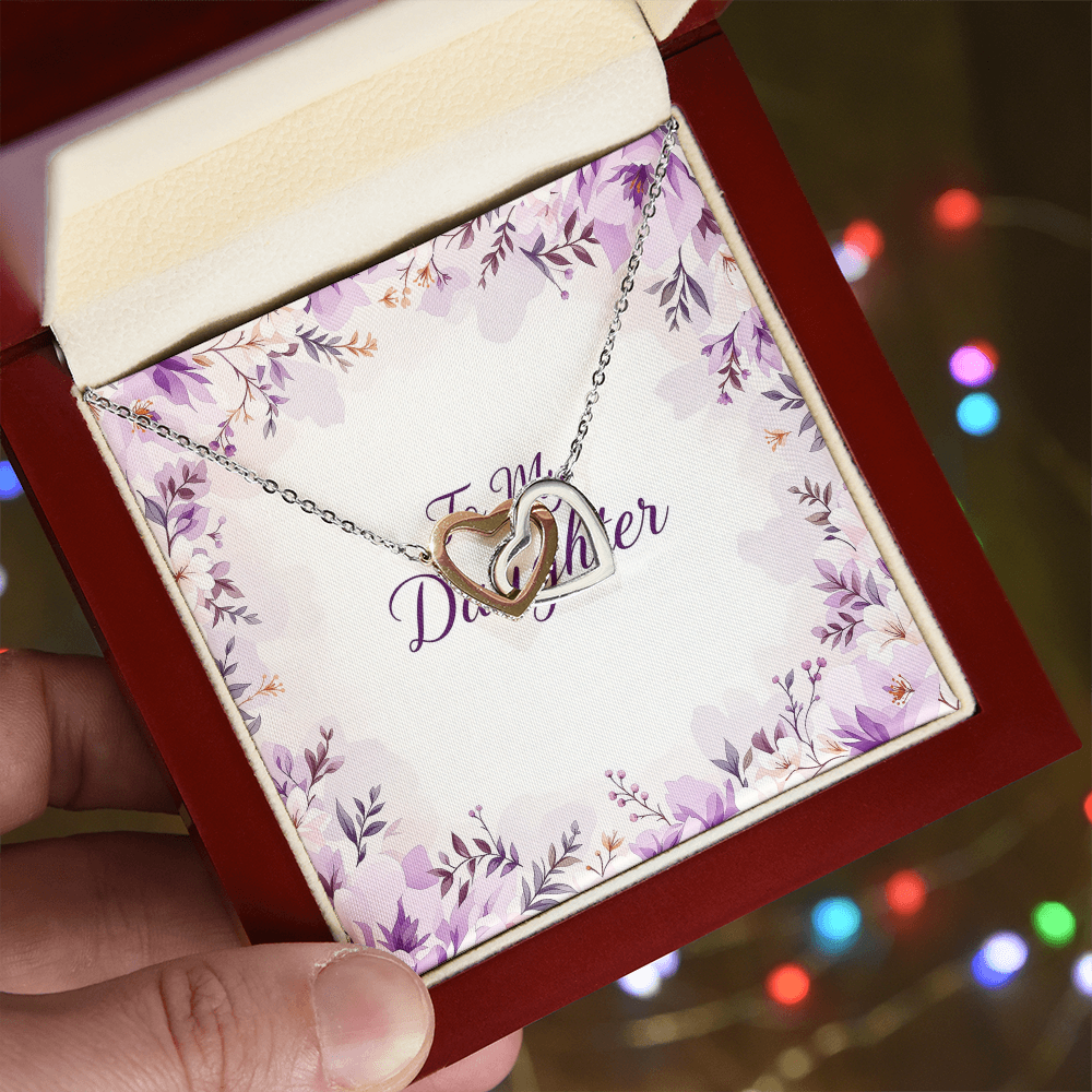 To My Daughter Necklace